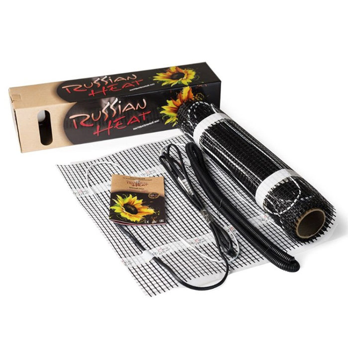 Нагревательный мини-мат двухжильный Russian Heat (2,5 кв.м.)
